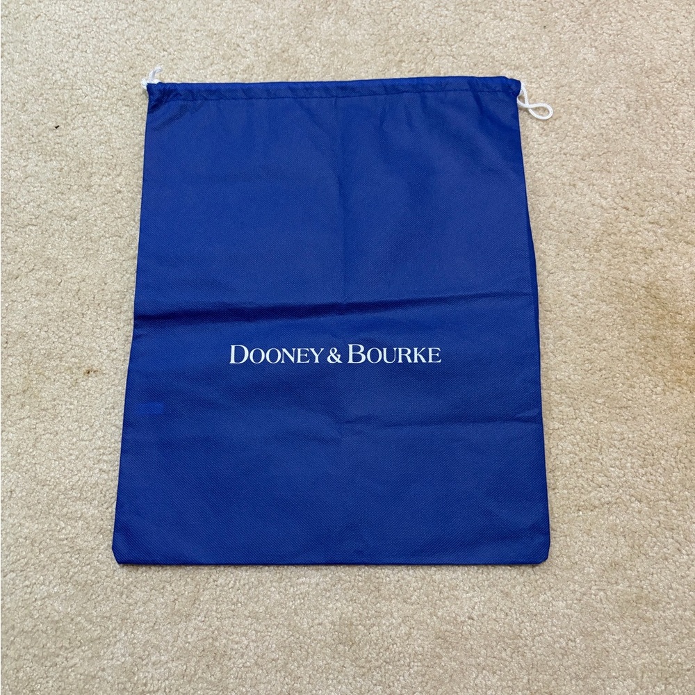 17” x 14” New Dooney & Bourke Navy Dust Bag
